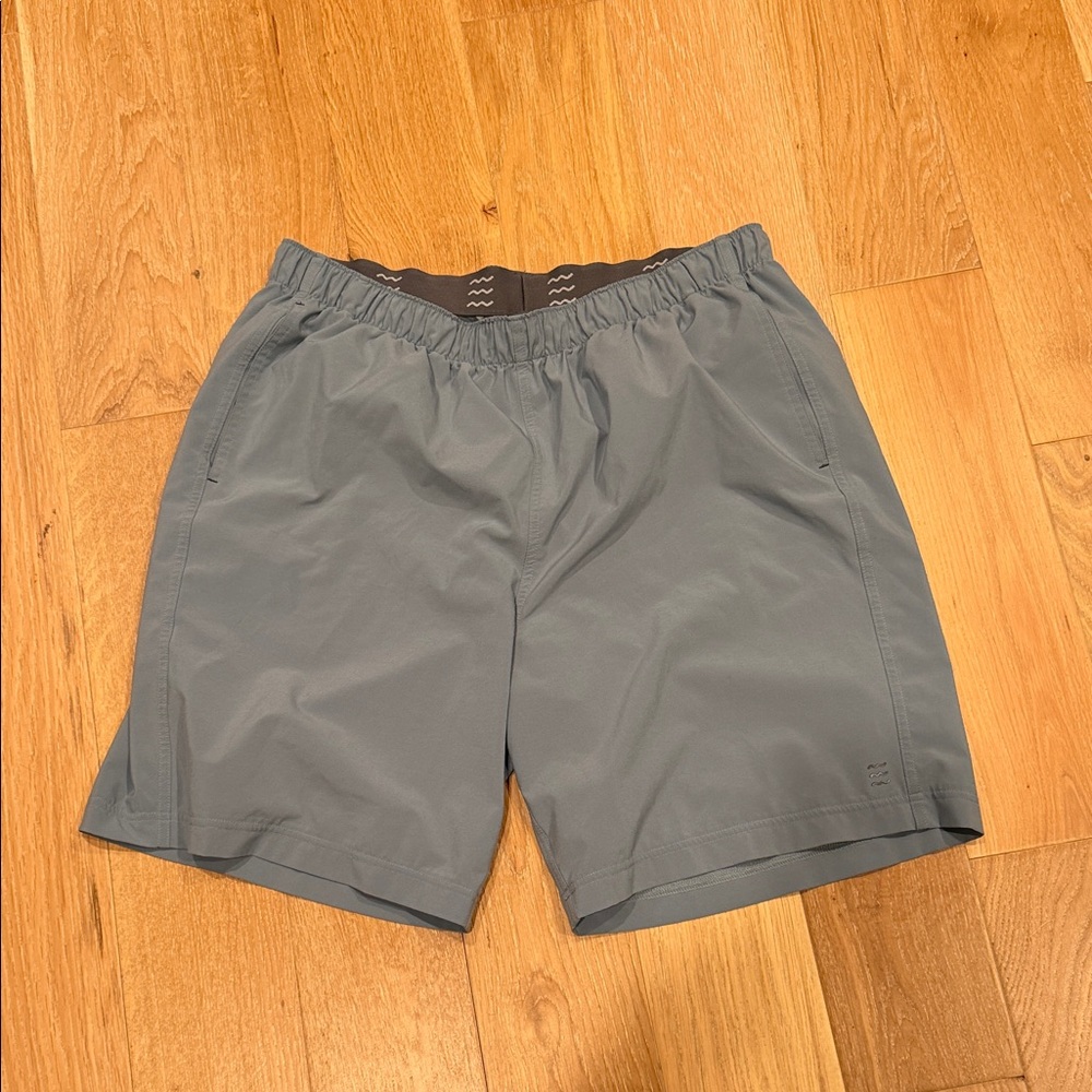 Free Fly Apparel Men's Athletic Shorts in Slate Gray